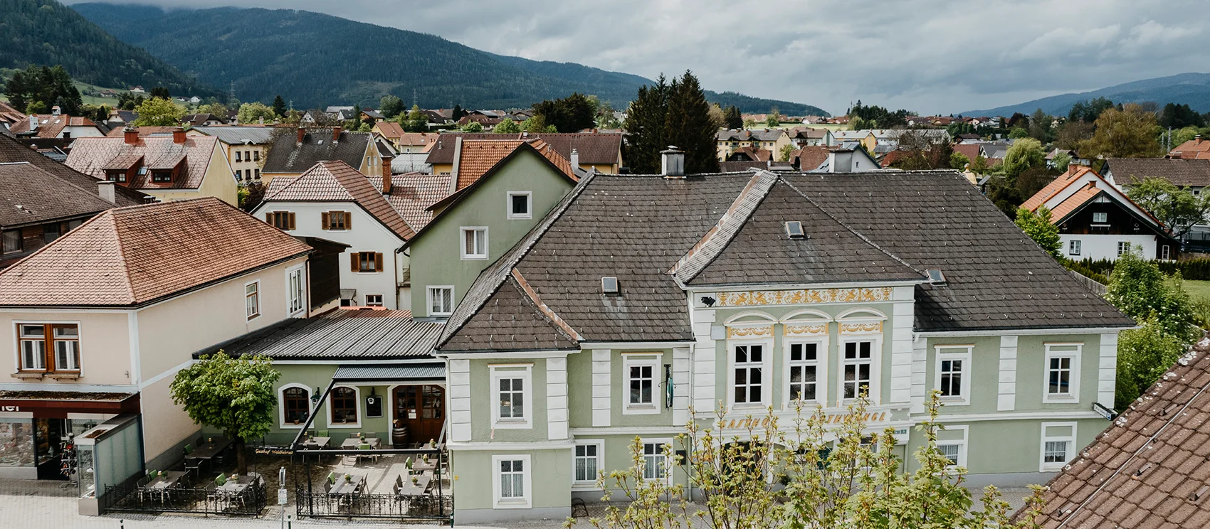 Außenansicht Gasthof Zur Waldheimat - Familie Rothwangl